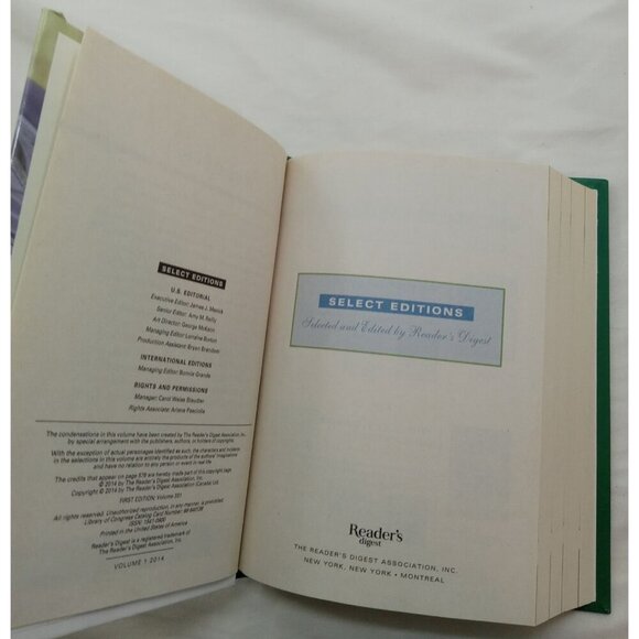 RD Sel Ed HC w/DJ Vol 1 2014 | NM 1st Ed Anthology Popular Fiction Suspense - Picture 9 of 10